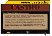 A Castro Bistro Internet kvz bemutatkoz honlapja.
(design, html)
