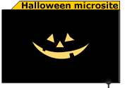 Halloween partira invitl szines, jpofa microsite.  (Flash)